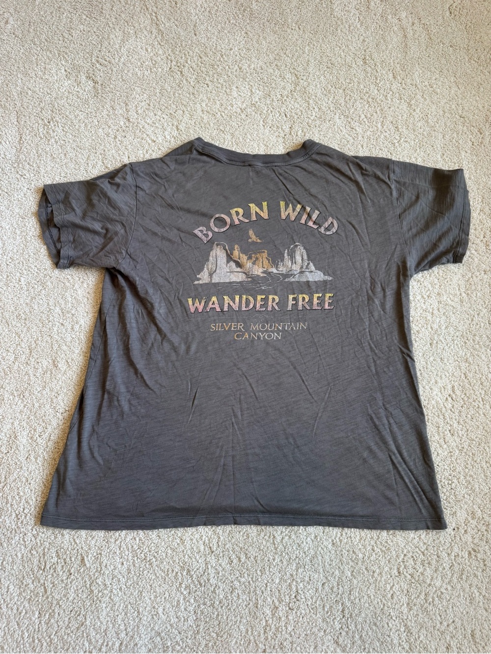 Spell & The Gypsy Collective Ride Until Dusk Biker Tee Medium Gray - Picture 8 of 11